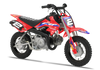 Crf50 Graphics Kit - Honda Racing Team Kit