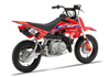 Crf50 Graphics Kit - Honda Racing Team Kit