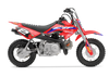 Crf50 Graphics Kit - Honda Racing Team Kit