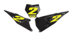 KTM Number Background Decals - Simple