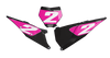 KTM Number Background Decals - Simple