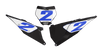 KTM Number Background Decals - Simple
