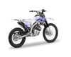 Honda Crf125f Graphic Kit - Skulls & Speed Blue