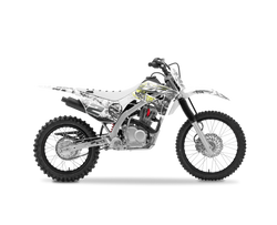 Honda Skulls & Speed Yellow Graphic Kit - CRF CR XR Models | All Years