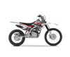 Honda Crf125f Graphic Kit - Conduct Red