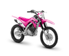Honda Crf125f Graphic Kit - Grovel Pink