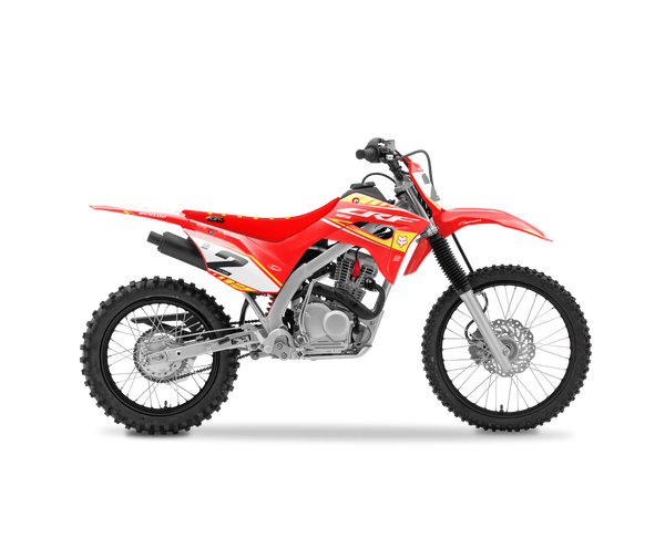 Honda Grovel Red Graphic Kit - CRF CR XR Models | All Years