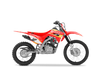 Honda Crf125f Graphic Kit - Grovel Red