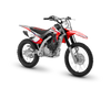 Honda Crf125f Graphic Kit - Zip Red Blue