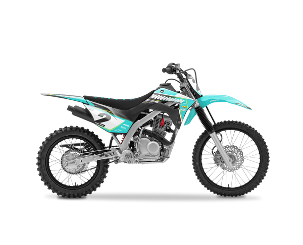 Honda Zip Teal Graphic Kit - CRF CR XR Models | All Years