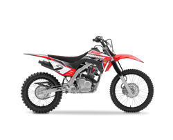 Honda Zip Red Blue Graphic Kit - CRF CR XR Models | All Years