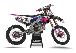 Honda Troy Pink Graphic Kit - CRF CR XR Models | All Years