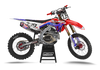 Honda Graphics Kit - Troy Red