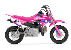 Honda Grovel Pink Graphic Kit - CRF CR XR Models | All Years