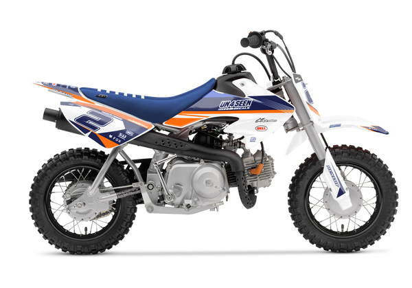 Honda Swimmers Orange Graphic Kit - CRF CR XR Models | All Years
