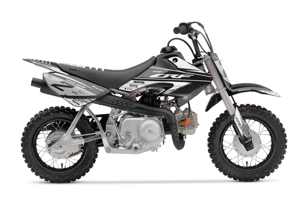 Honda Wings Black Graphic Kit - CRF CR XR Models | All Years