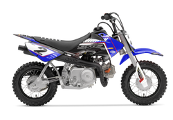 Honda Zip Blue Graphic Kit - CRF CR XR Models | All Years