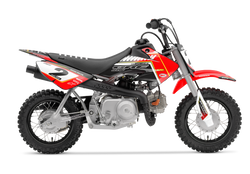 Honda Zip Red Graphic Kit - CRF CR XR Models | All Years