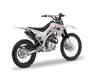 Honda Crf125f Graphic Kit - Honda Racing Team Kit Grey