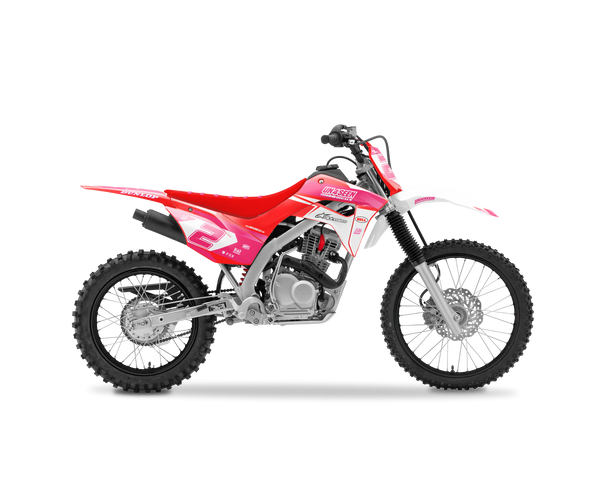 Honda Swimmers Pink Graphic Kit - CRF CR XR Models | All Years