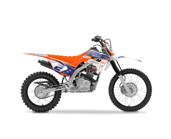 Honda Swimmers Orange Graphic Kit - CRF CR XR Models | All Years