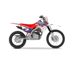Honda Swimmers Red Graphic Kit - CRF CR XR Models | All Years