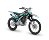 Honda Crf125f Graphic Kit - Wings Aqua