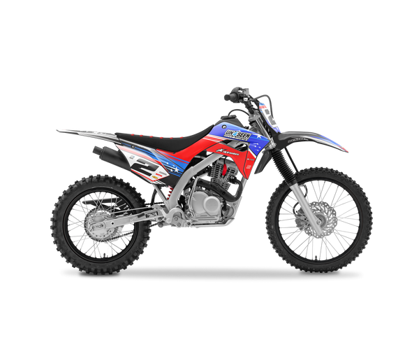 Honda Sky Red Graphic Kit - CRF CR XR Models | All Years