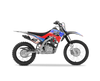 Honda Crf125f Graphic Kit - Sky Red