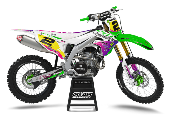 Kawasaki Lee Graphic Kit - KK KXF KDX KLX Models | All Years