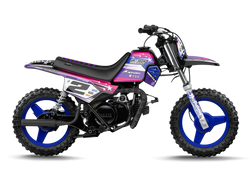 Yamaha Sky Pink Graphic Kit - YZ YZF WR TTR PW Models | All Years