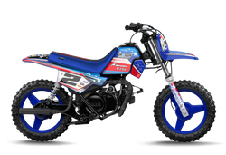 Yamaha Sky Red Graphic Kit - YZ YZF WR TTR PW Models | All Years