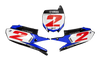 Yamaha Number Background Decals - Zino
