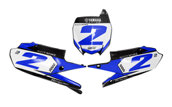Yamaha Number Background Decals - Zino