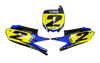 Yamaha Number Background Decals - Zino