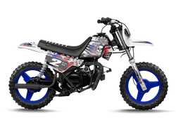 Yamaha Skull Flyer Graphic Kit - YZ YZF WR TTR PW Models | All Years