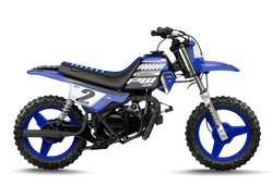 Yamaha Zip Blue Graphic Kit - YZ YZF WR TTR PW Models | All Years