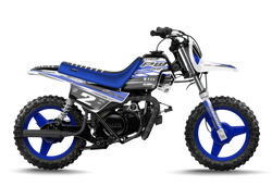 Yamaha Conduct Blue Graphic Kit - YZ YZF WR TTR PW Models | All Years