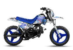 Yamaha Skull Graphic Kit - YZ YZF WR TTR PW Models | All Years