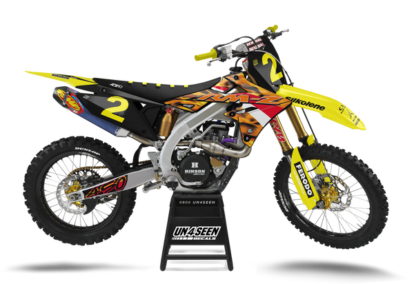 Suzuki Reed Graphic Kit - RMZ RM RMX DR DRZ JR Models | All Years