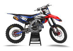 Honda Citrus Blue Graphic Kit - CRF CR XR Models | All Years