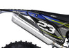 sherco Graphics Kit - shredded blue yellow