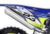 sherco Graphics Kit - stockish blue yellow