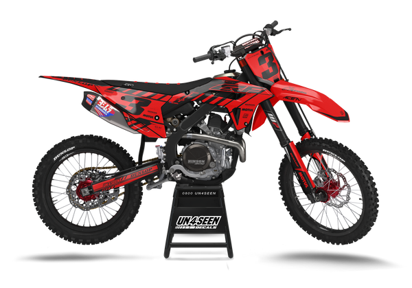 Honda Stealth Solid Graphic Kit - CRF CR XR Models | All Years