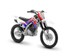 Honda Crf125f Graphic Kit - Hazzy Red