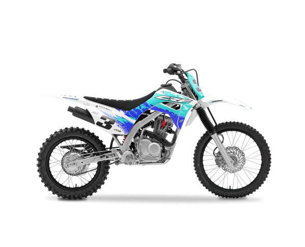 Honda Hazzy Aqua Graphic Kit - CRF CR XR Models | All Years