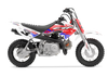 Crf50 Graphics Kit - Hazzy Red