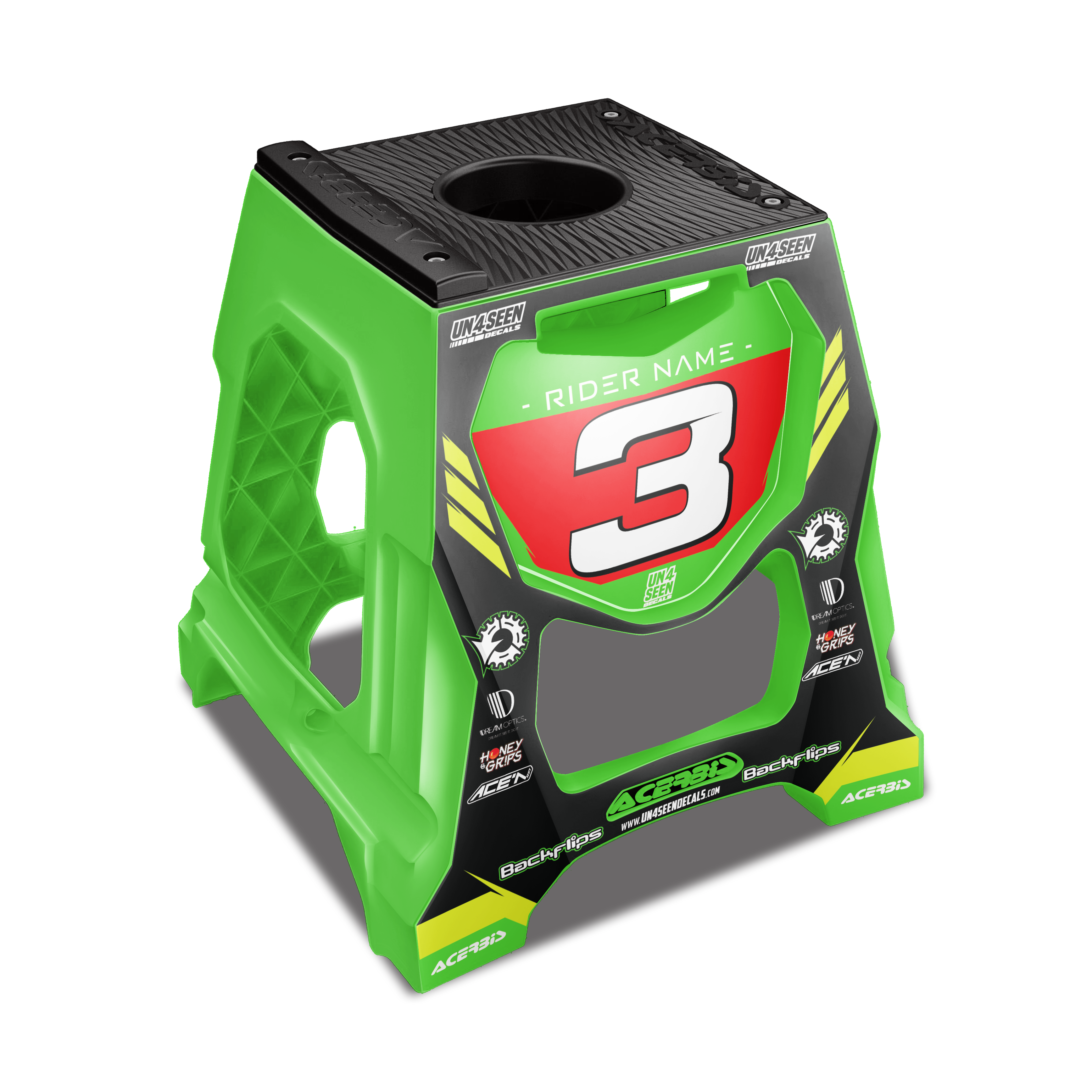 Acerbis 711 Stand Decals - Jamstyle