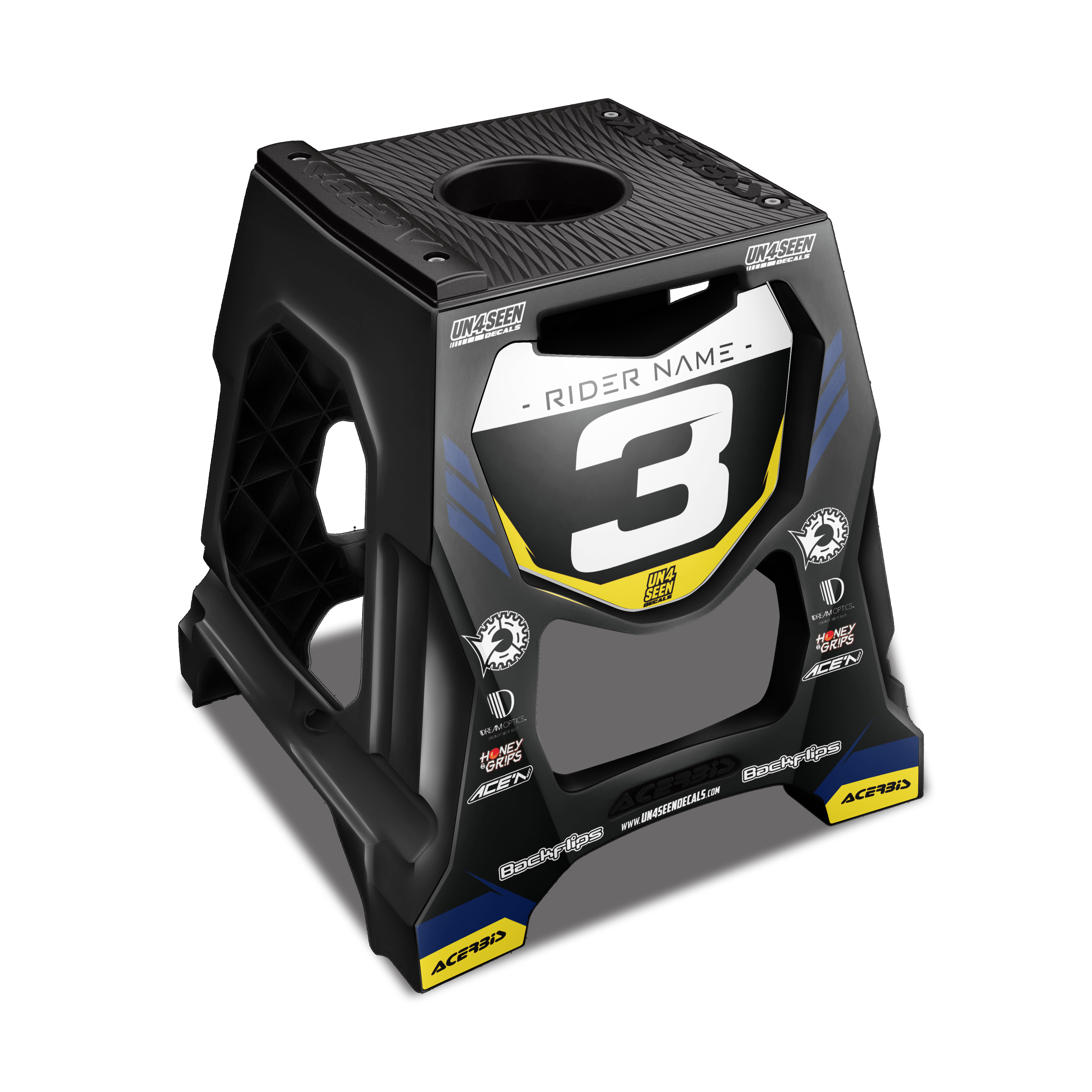 Acerbis 711 Stand Decals - Jamstyle