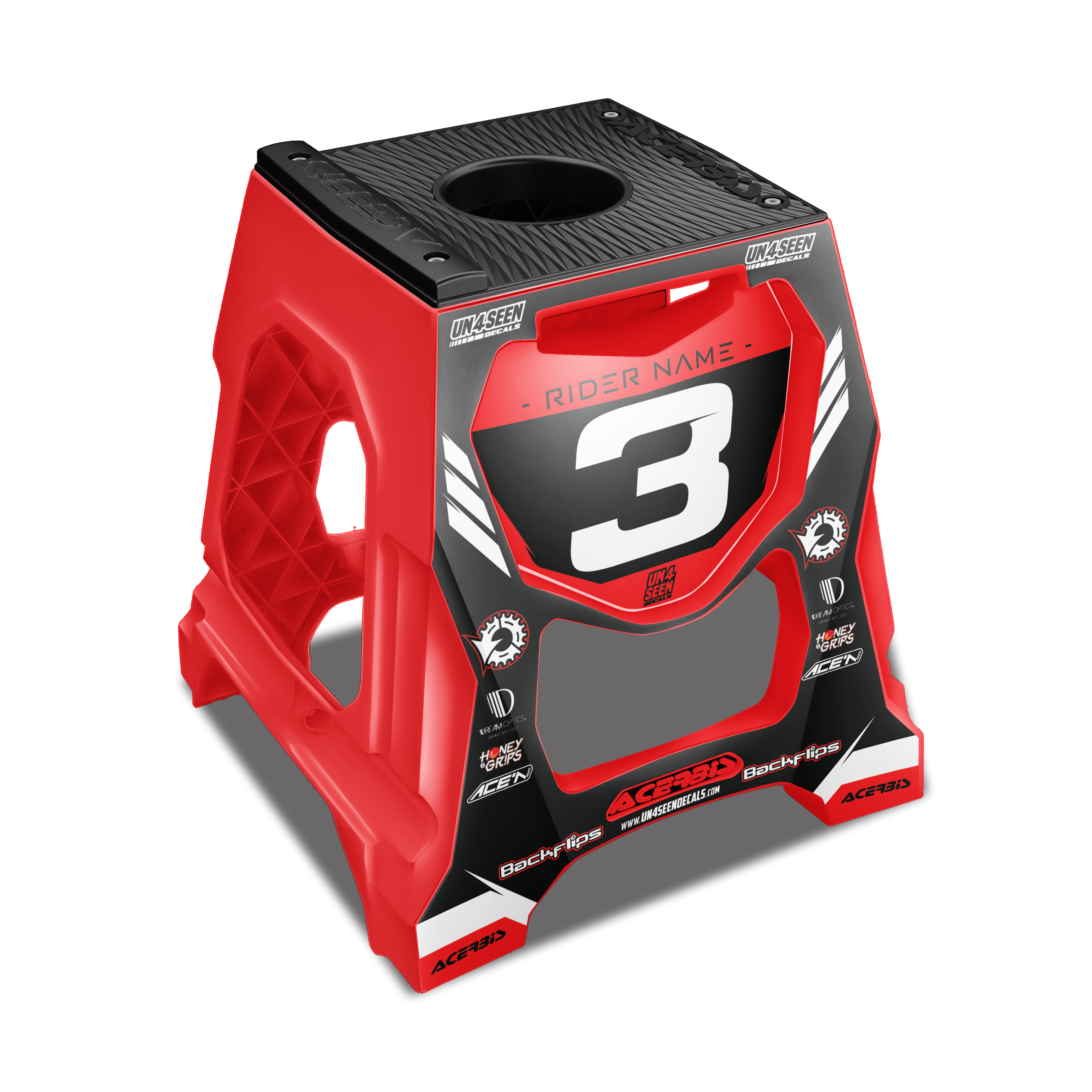 Acerbis 711 Stand Decals - Jamstyle